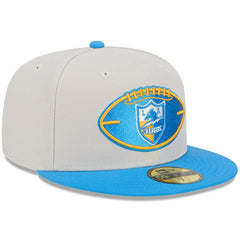 Los Angeles Chargers New Era 2024 Sideline Historic 59FIFTY Fitted Hat - Stone/Powder Blue discount