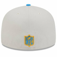 Los Angeles Chargers New Era 2024 Sideline Historic 59FIFTY Fitted Hat - Stone/Powder Blue discount