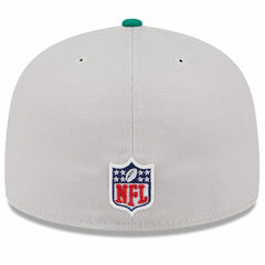 Philadelphia Eagles New Era 2024 Sideline Historic 59FIFTY Fitted Hat - Stone/Kelly Green cheap
