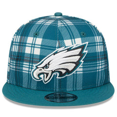 Philadelphia Eagles New Era 2024 Sideline Statement 9FIFTY Snapback Hat - Midnight Green for sale