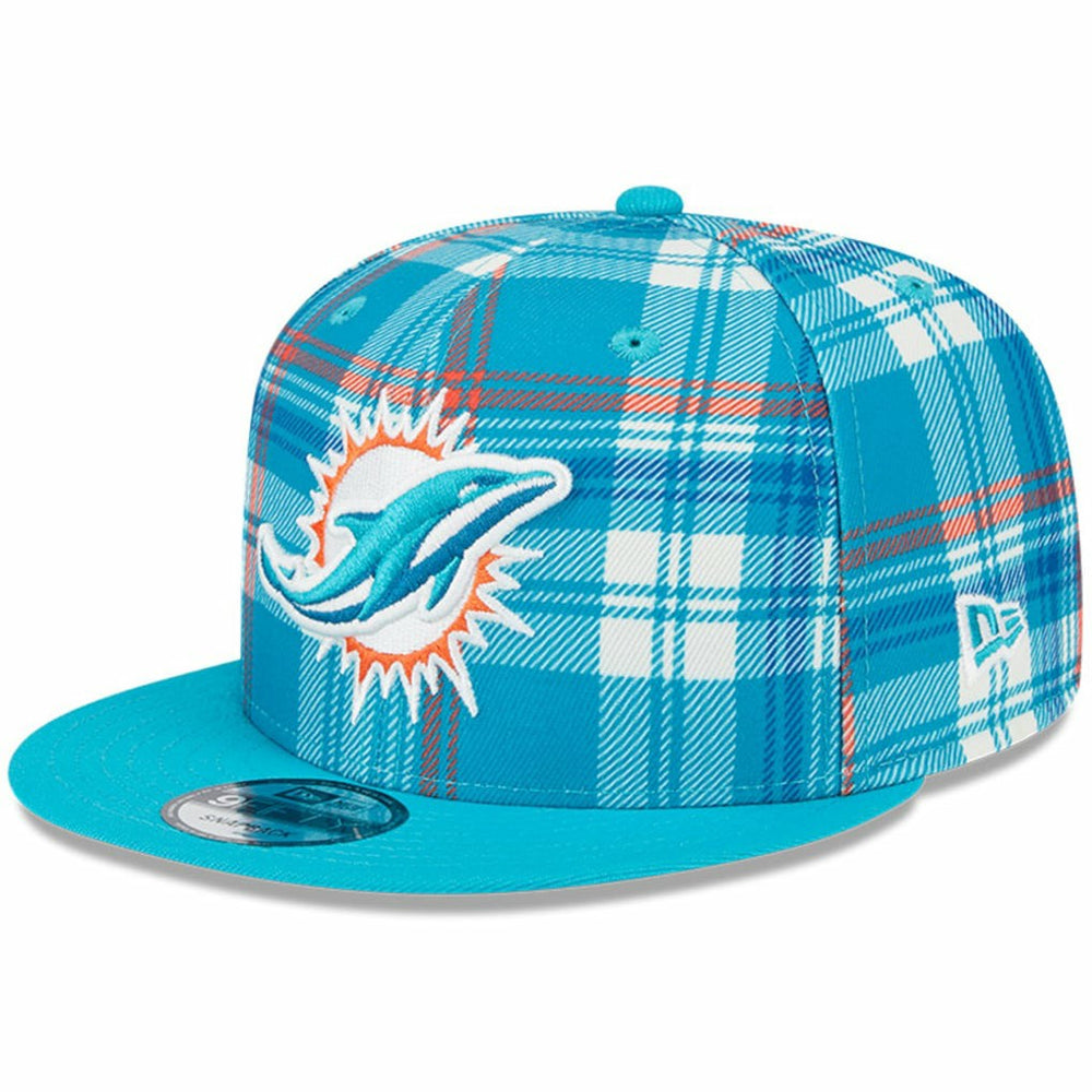 Miami Dolphins New Era 2024 Sideline Statement 9FIFTY Snapback Hat - Aqua outlet