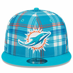 Miami Dolphins New Era 2024 Sideline Statement 9FIFTY Snapback Hat - Aqua outlet