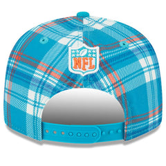 Miami Dolphins New Era 2024 Sideline Statement 9FIFTY Snapback Hat - Aqua outlet