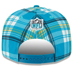Jacksonville Jaguars New Era 2024 Sideline Statement 9FIFTY Snapback Hat - Teal sale