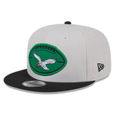 Philadelphia Eagles New Era 2024 Sideline Historic 9FIFTY Snapback Hat - Stone/Black online