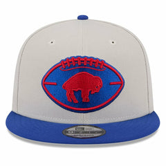 Buffalo Bills New Era 2024 Sideline Historic 9FIFTY Snapback Hat - Stone/Royal discount