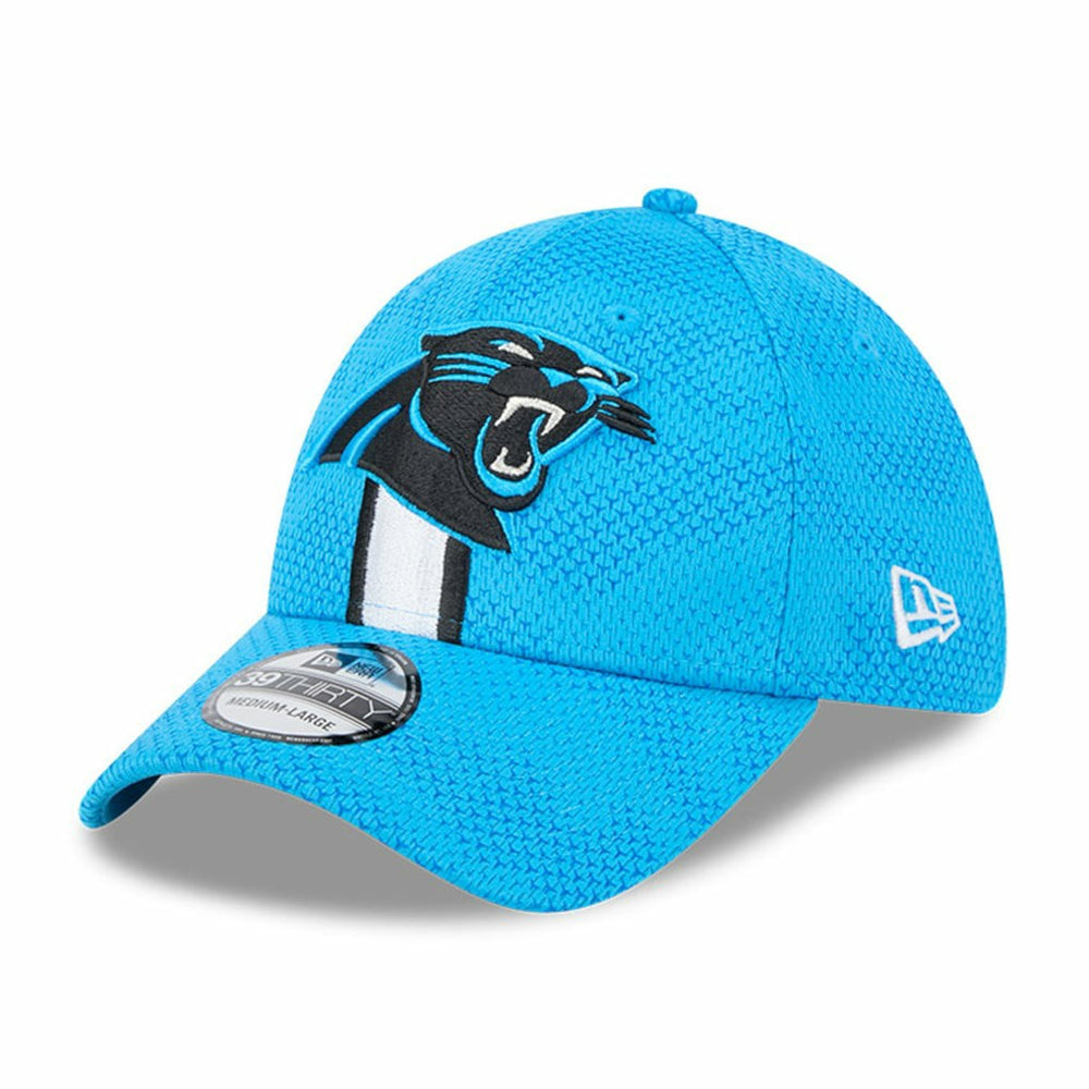 Carolina Panthers New Era 2024 Sideline 39THIRTY Flex Hat - Blue on sale
