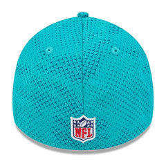 Miami Dolphins New Era 2024 Sideline 39THIRTY Flex Hat - Aqua cheap