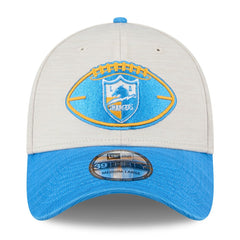 Los Angeles Chargers New Era 2024 Sideline Historic 39THIRTY Flex Hat - Stone/Blue outlet