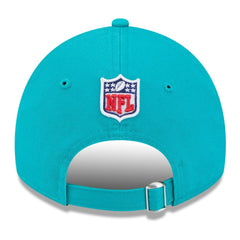 Miami Dolphins New Era 2024 Sideline 9TWENTY Adjustable Hat - Aqua on sale