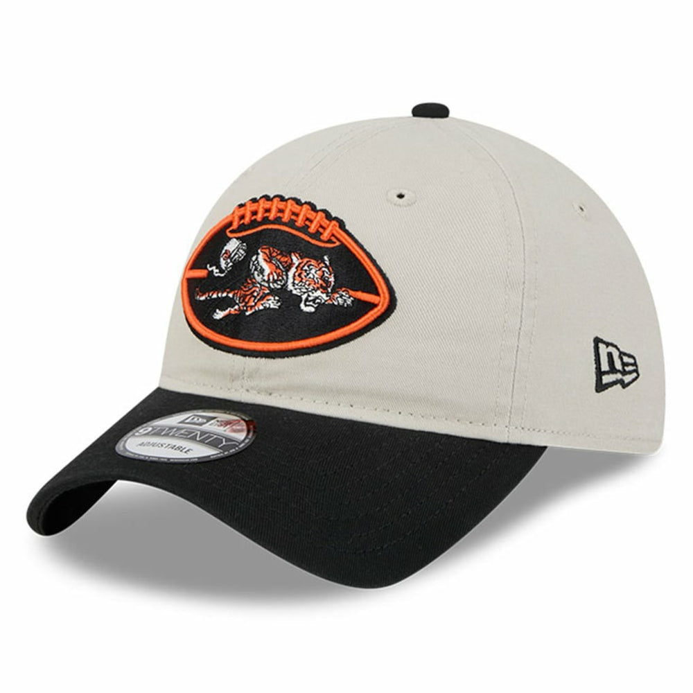Cincinnati Bengals New Era 2024 Sideline Historic 9TWENTY Adjustable Hat - Stone/Black sale