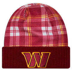 Washington Commanders New Era Sideline Statement Cuffed Knit Hat - Burgundy sale