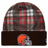 Cleveland Browns New Era Sideline Statement Cuffed Knit Hat - Brown online