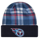 Tennessee Titans New Era Sideline Statement Cuffed Knit Hat - Navy for sale