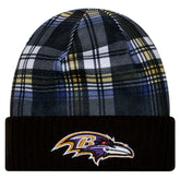 Baltimore Ravens New Era Sideline Statement Cuffed Knit Hat - Black cheap