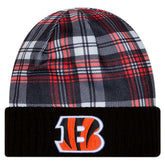 Cincinnati Bengals New Era Sideline Statement Cuffed Knit Hat - Black online