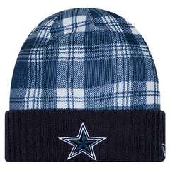 Dallas Cowboys New Era Youth Sideline Statement Cuffed Knit - Navy on sale
