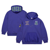 Milwaukee Bucks Team OG 2.0 Vintage Logo Fleece Pullover Hoodie - Purple | Mitchell & Ness for sale
