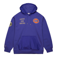 Phoenix Suns Team OG 2.0 Vintage Logo Fleece Pullover Hoodie - Purple | Mitchell & Ness online