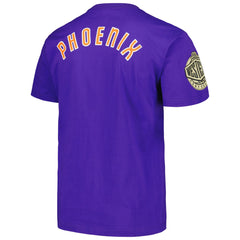 Phoenix Suns Hardwood Classics Team OG 2.0 Premium Vintage Logo T-Shirt - Purple | Mitchell & Ness on sale
