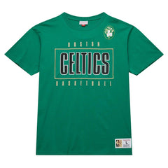 Boston Celtics Hardwood Classics Team OG 2.0 Premium Vintage Logo T-Shirt - Kelly Green | Mitchell & Ness cheap