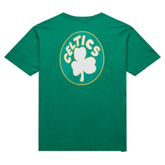 Boston Celtics Hardwood Classics Team OG 2.0 Premium Vintage Logo T-Shirt - Kelly Green | Mitchell & Ness cheap