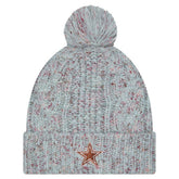 Dallas Cowboys New Era Women's Trendy Tone Cuffed Knit Hat with Pom - Blue cheap