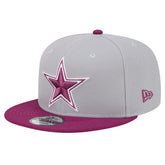Dallas Cowboys New Era Two-Tone Color Pack 9FIFTY Snapback Hat - Gray for sale