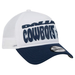 Dallas Cowboys New Era Preschool Team Printed A Frame 9FORTY Adjustable Hat - White discount