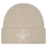 Dallas Cowboys New Era Color Pack Cuffed Knit Hat - Stone cheap