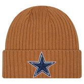 Dallas Cowboys New Era Color Pack Cuffed Knit Hat - Brown outlet