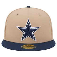 Dallas Cowboys New Era 59FIFTY Fitted Hat - Tan for sale