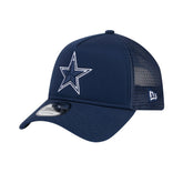 Dallas Cowboys New Era Main A-Frame Trucker 9FORTY Adjustable Hat - Navy online
