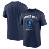 Tampa Bay Rays Dominican Republic Series Legend T-Shirt - Navy | Nike