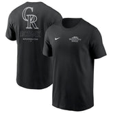 Colorado Rockies 2024 MLB World Tour Mexico City Series T-Shirt - Black | Nike