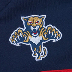 Florida Panthers Mitchell & Ness Head Coach Pullover Hoodie Navy