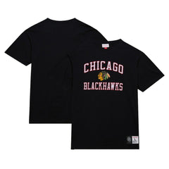 Chicago Blackhawks Mitchell & Ness Legendary Slub T-Shirt Black