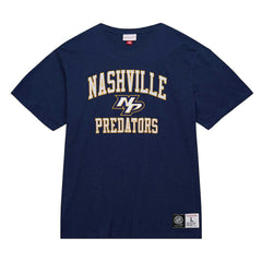 Nashville Predators Mitchell & Ness Legendary Slub T-Shirt Navy