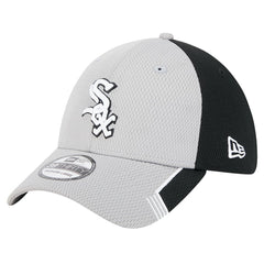 Chicago White Sox Visor Trim 39THIRTY Flex Hat - Gray/Black | New Era