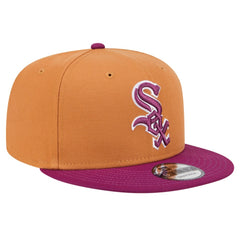 Chicago White Sox Color Pack Two-Tone 9FIFTY Snapback Hat - Brown/Purple | New Era