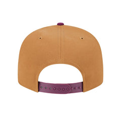 Atlanta Braves Color Pack Two-Tone 9FIFTY Snapback Hat - Brown/Purple | New Era
