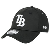 Tampa Bay Rays Pivot 9FORTY Adjustable Hat - Black | New Era