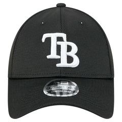 Tampa Bay Rays Pivot 9FORTY Adjustable Hat - Black | New Era