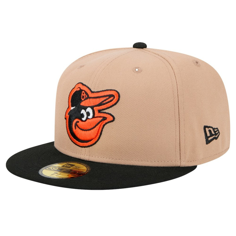 Baltimore Orioles 59FIFTY Fitted Hat - Khaki | New Era