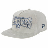New York Yankees Gray Corduroy Golfer Snapback Hat | New Era