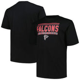 Atlanta Falcons Big & Tall Pop T-Shirt - Black cheap