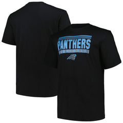 Carolina Panthers Big & Tall Pop T-Shirt - Black outlet