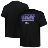 Baltimore Ravens Big & Tall Pop T-Shirt - Black on sale