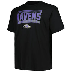 Baltimore Ravens Big & Tall Pop T-Shirt - Black on sale