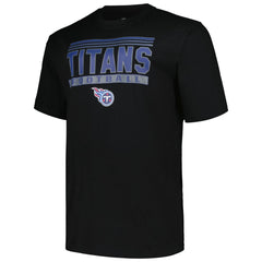 Tennessee Titans Big & Tall Pop T-Shirt - Black cheap